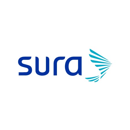Logo oficial de SURA